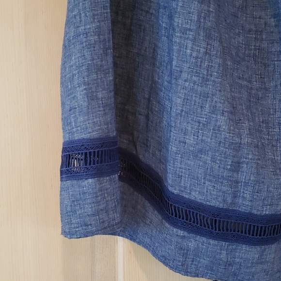 Zara boho chambray dress - Picture 2 of 3